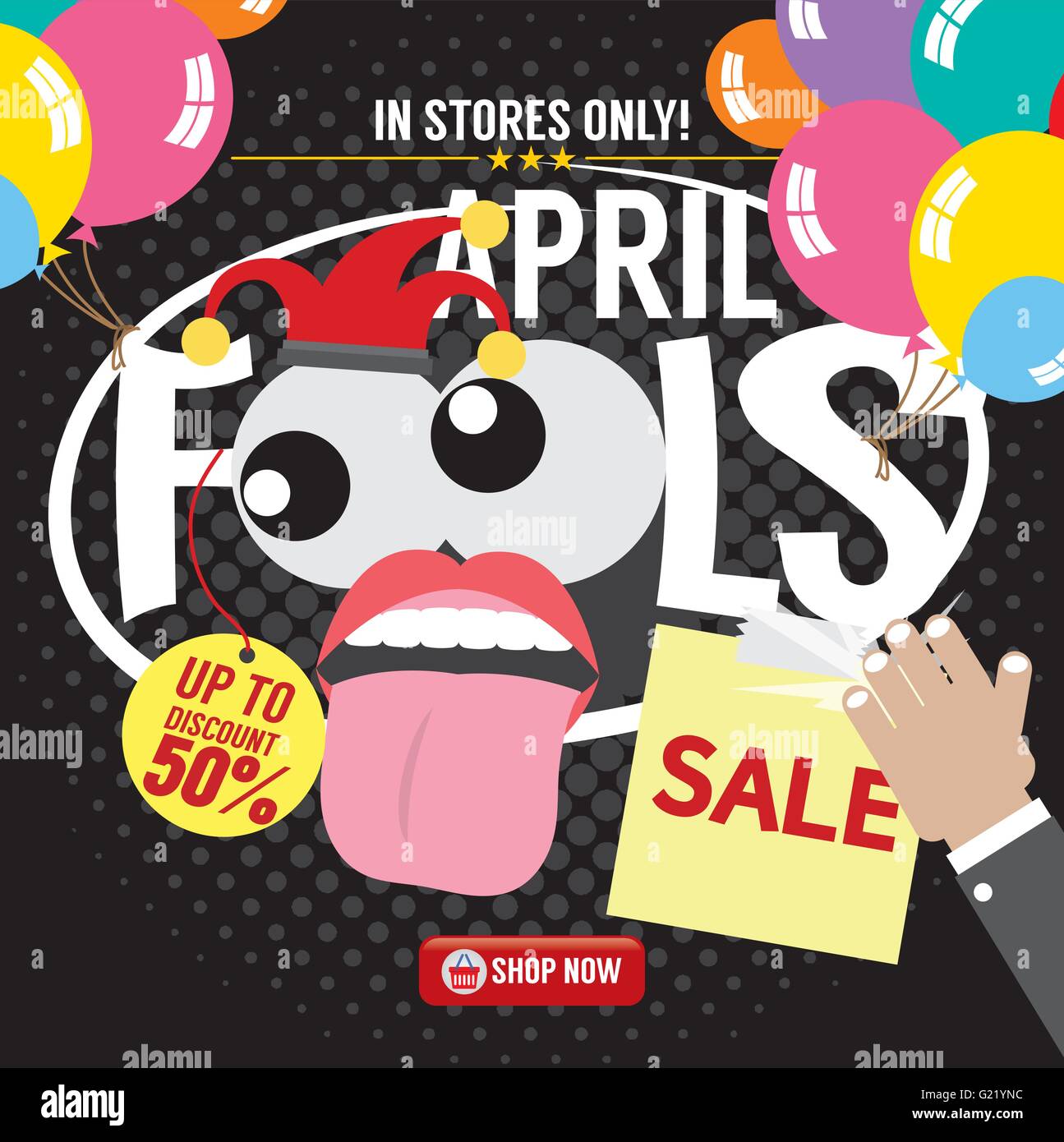 オフィーリア April Fools'Day 117x73x2.5cm April fool hi-res stock photography and images - Alamy
