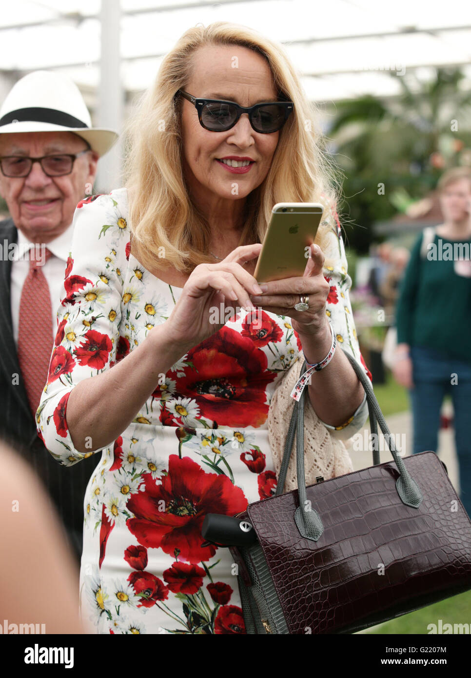 Rupert murdoch and wife hi-res stock photography and images - Alamy