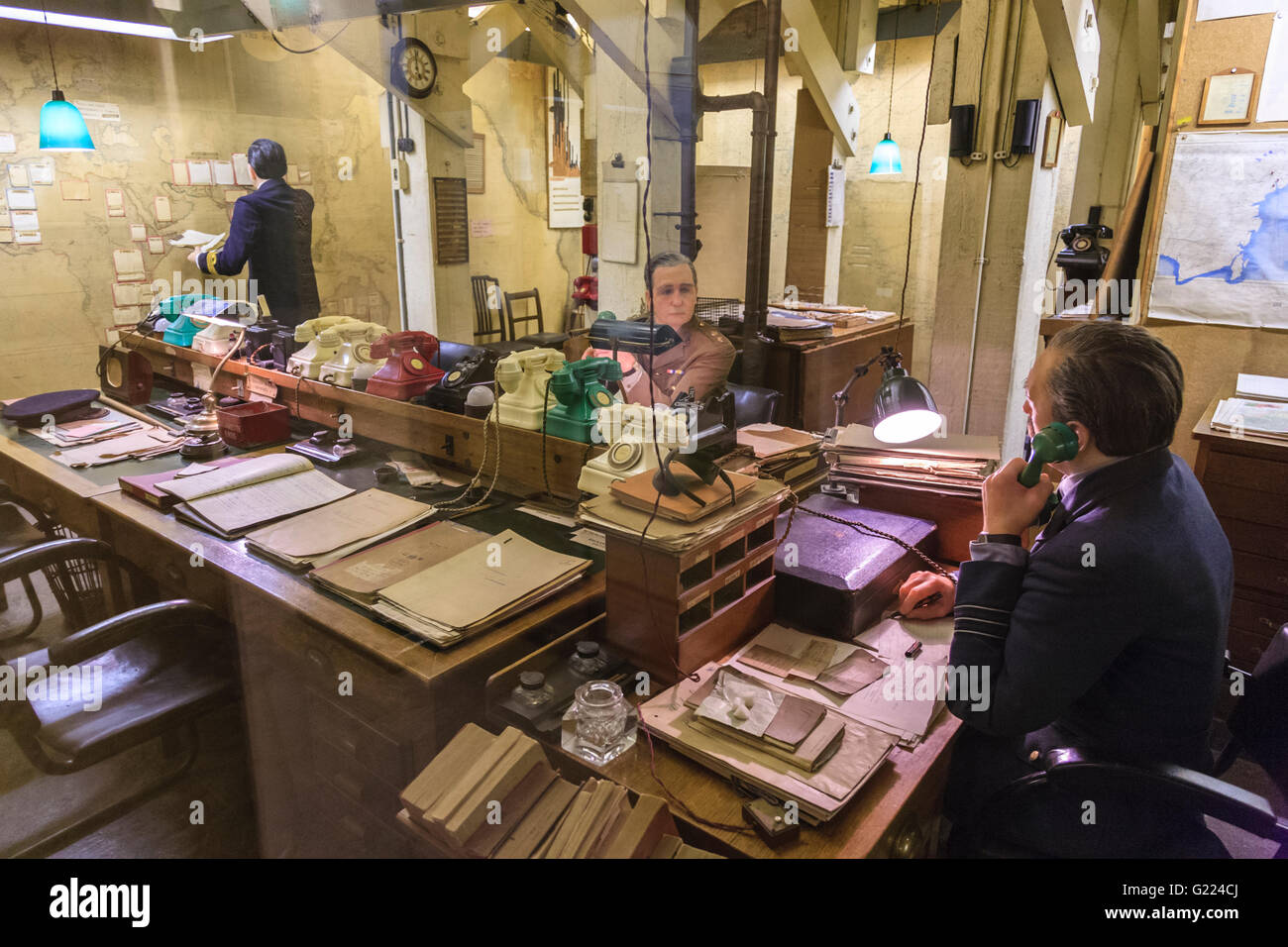 war rooms churchill hires stock photography and images Alamy
