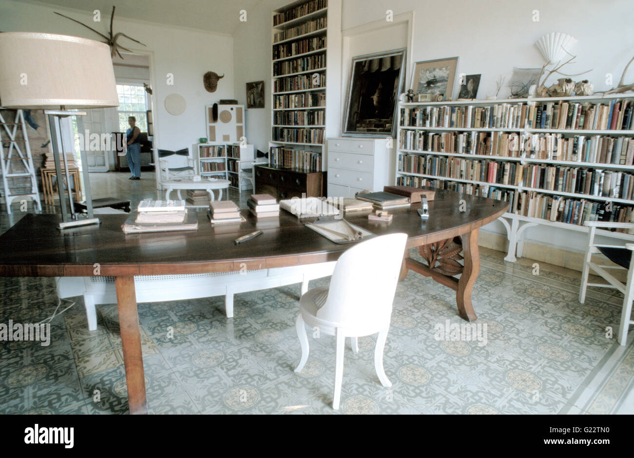 Ernest Hemingway´s villa turned into museum in Havana Stock Photo
