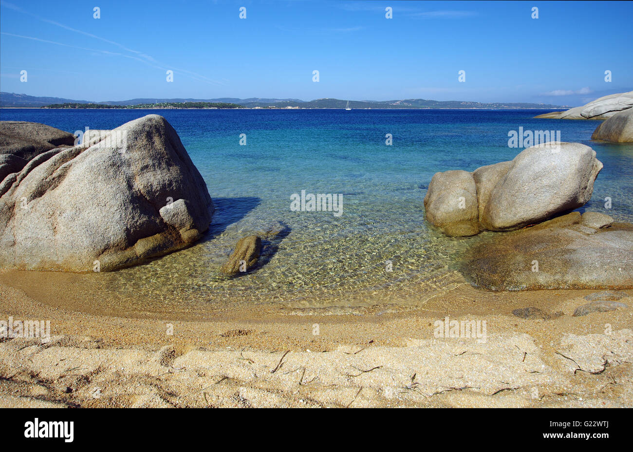 Palau, Sardinia Talmone beach Stock Photo Alamy