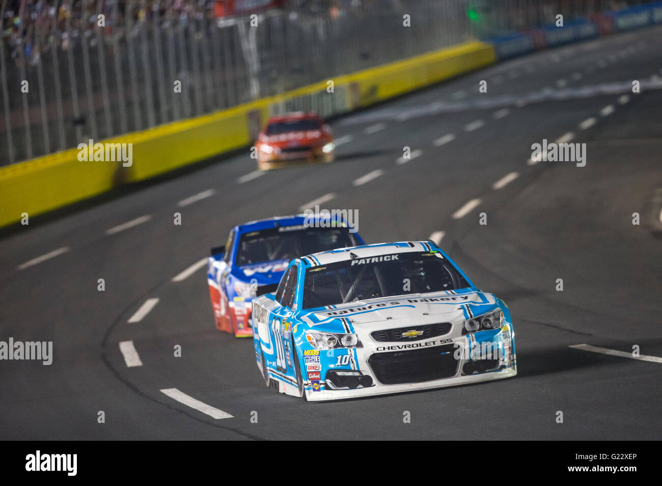 Concord, NC, USA. 21st May, 2016. Concord, NC - May 21, 2016: Danica Patrick (10) battles for position during The Sprint All-Star Race at the Charlotte Motor Speedway in Concord, NC. © csm/Alamy Live News Stock Photo