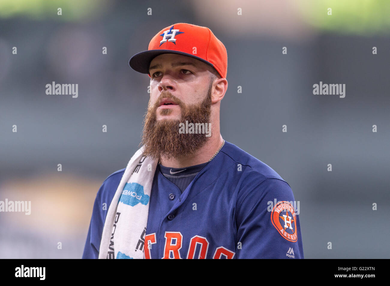 HD wallpaper: men's orange Houston Astros jersey, dallas keuchel, baseball