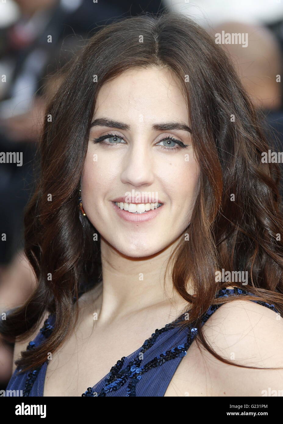 Cannes, France. 18th May, 2016. epa05315444 Spanish Youtuber Patry Jordan  arrives for the screening of 'La Fille Inconnue' (The Unknown Girl) during  the 69th annual Cannes Film Festival, in Cannes, France, 18