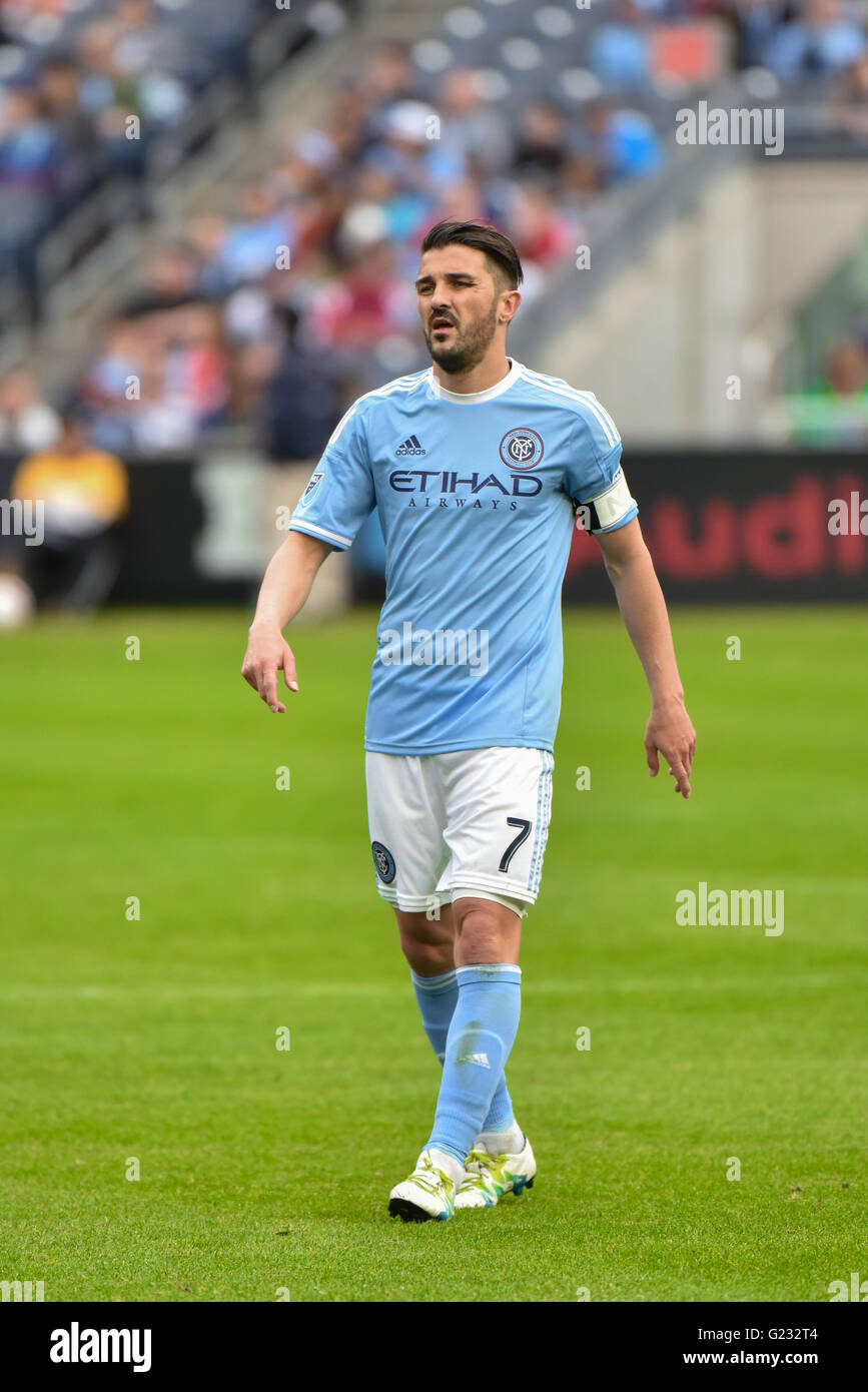 David villa nycfc hi-res stock photography and images - Alamy