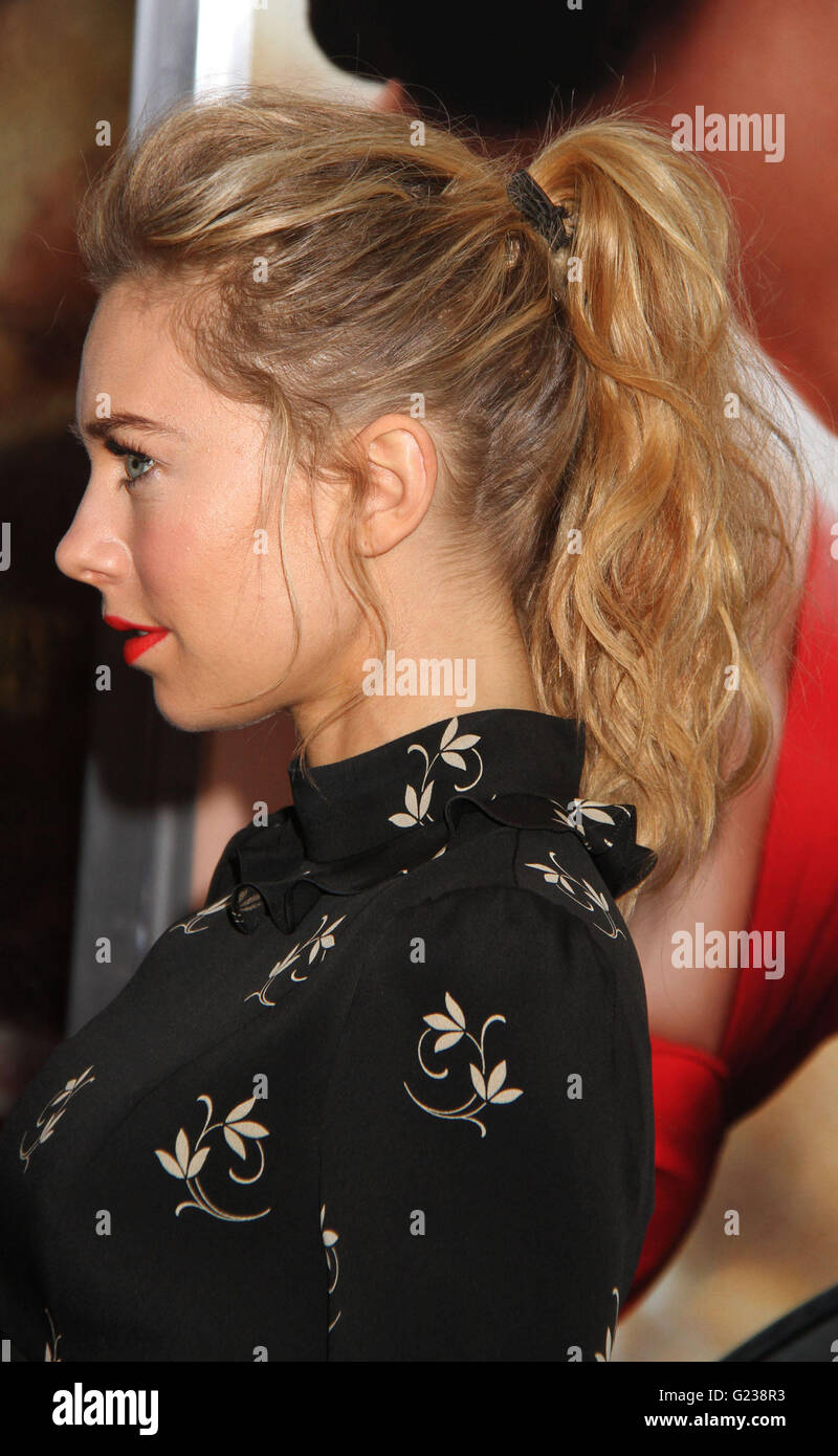 New York, USA. 23rd May, 2016. Actress attends the world premiere of