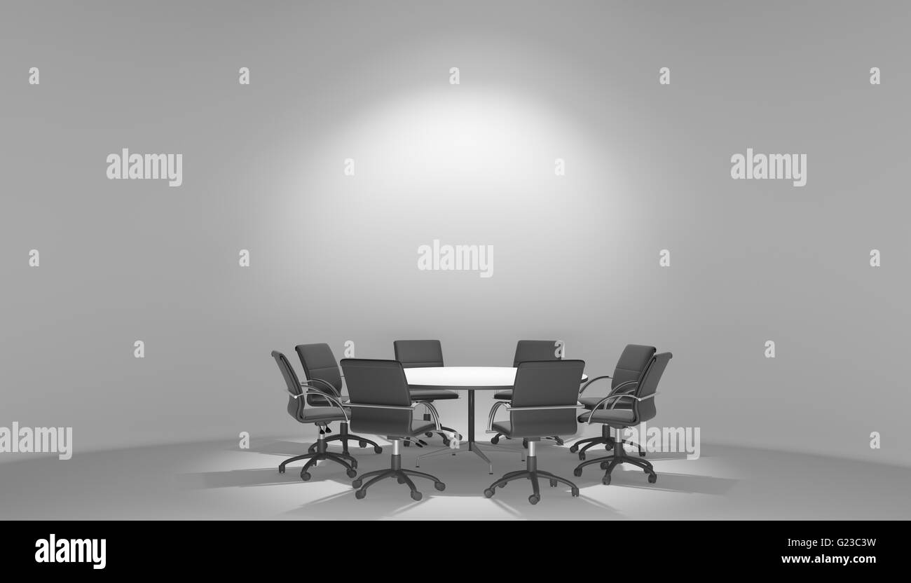 Office building meeting room Black and White Stock Photos & Images - Alamy