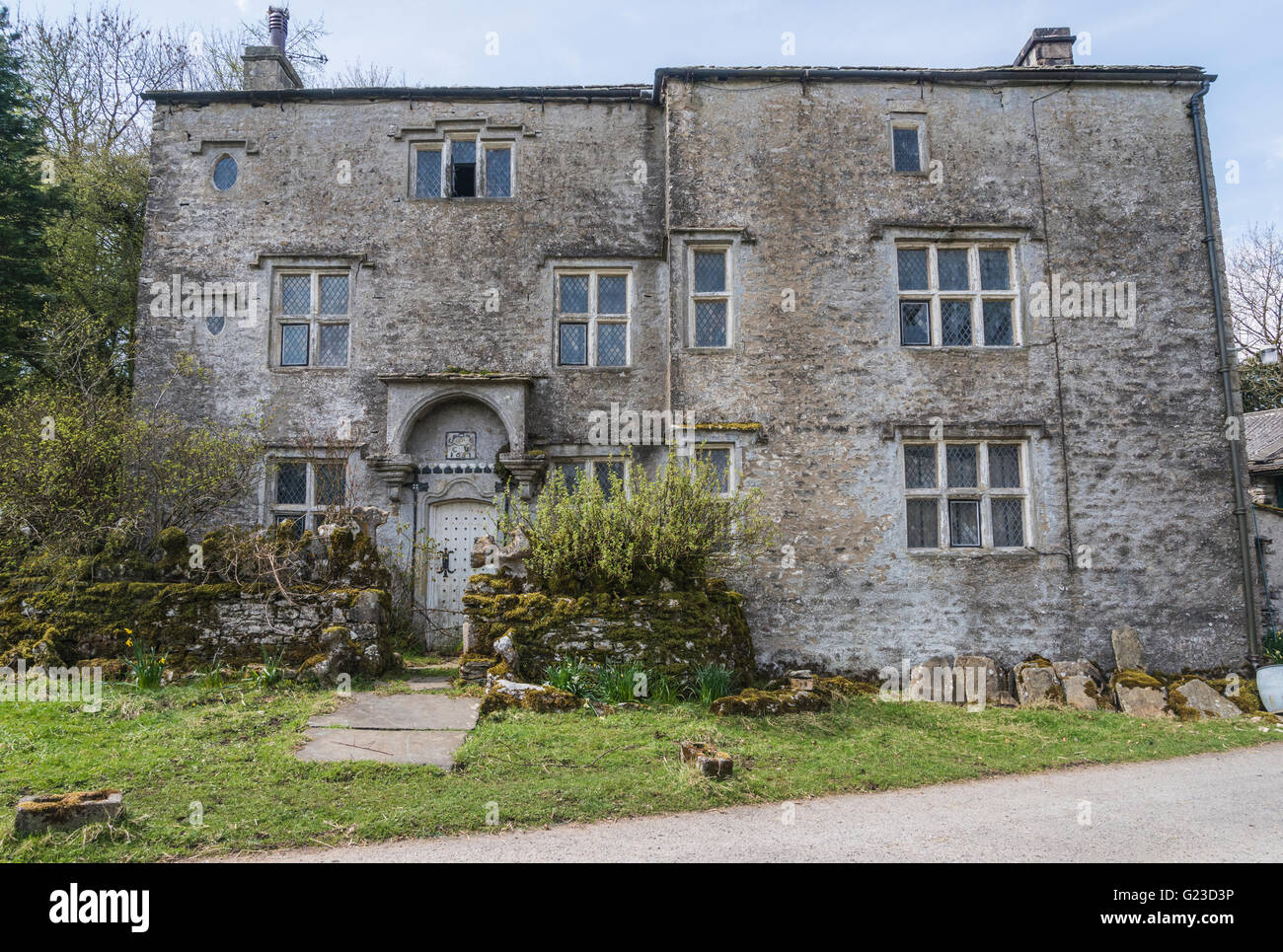 Country Houses of the Yorkshire Dales Stock Photo Alamy