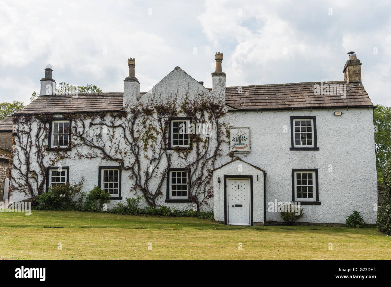 Country Houses of the Yorkshire Dales Stock Photo Alamy