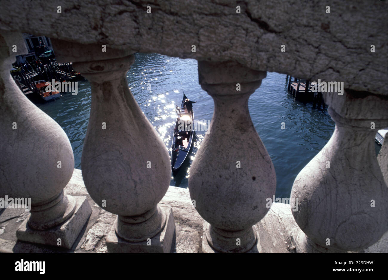 Railing venice italy hi-res stock photography and images - Alamy