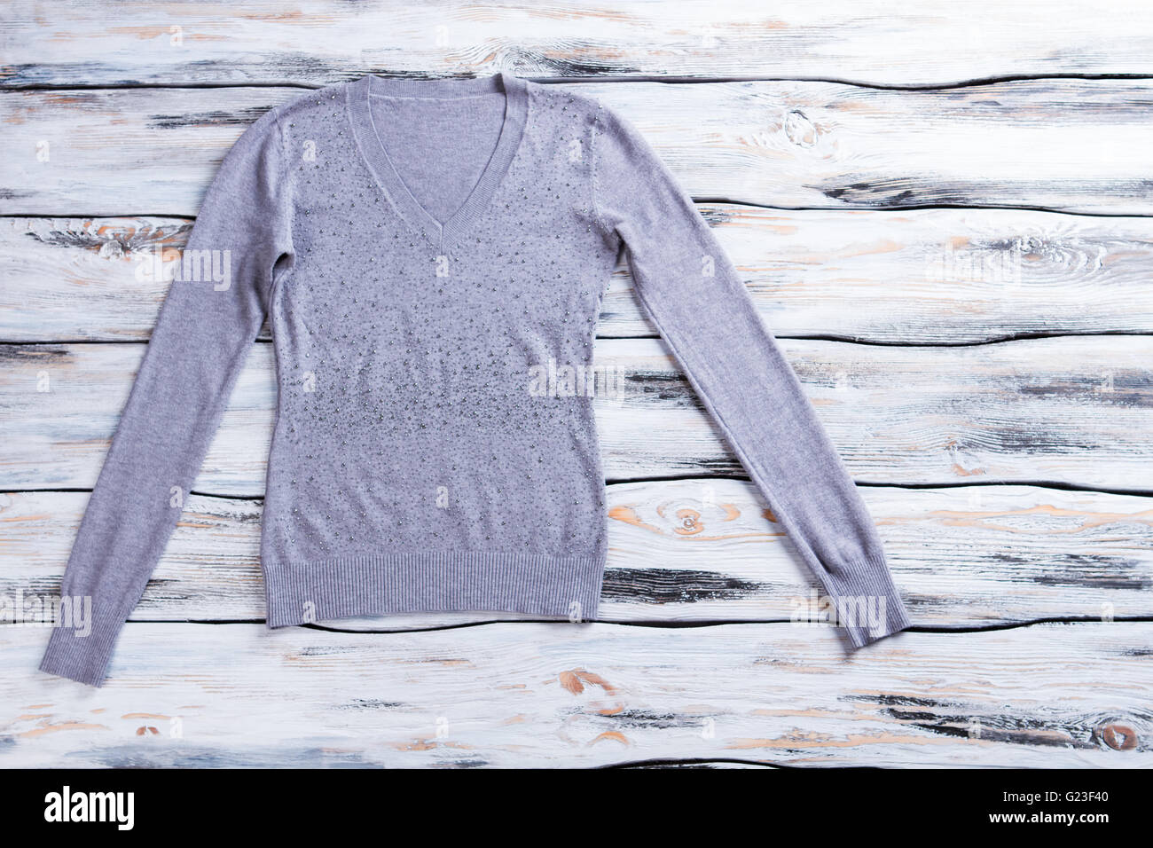 White long sleeve top hi-res stock photography and images - Alamy