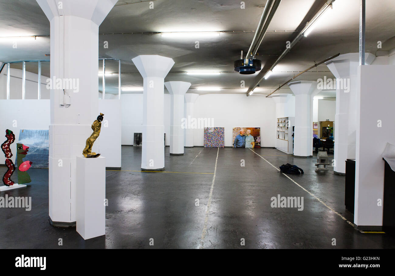 Art gallery Stock Photo