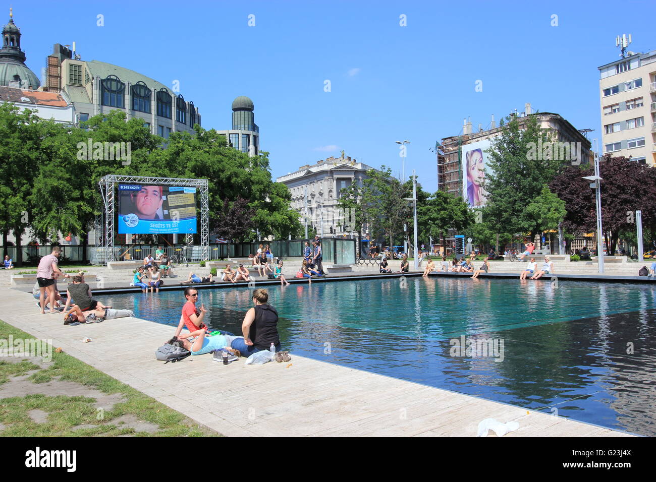 A public bath, Budapest, Hungary Stock Photo - Alamy