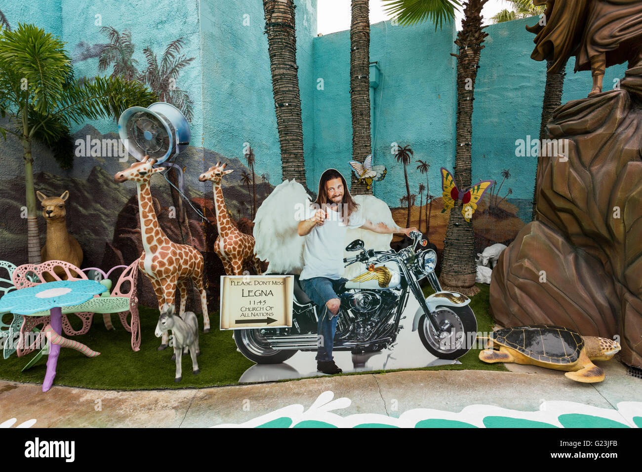 jesus on a motorcycle