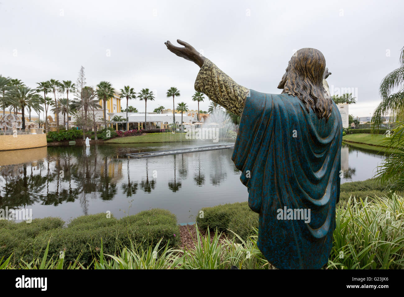 View of the Holy Land Experience Christian theme park in Orlando