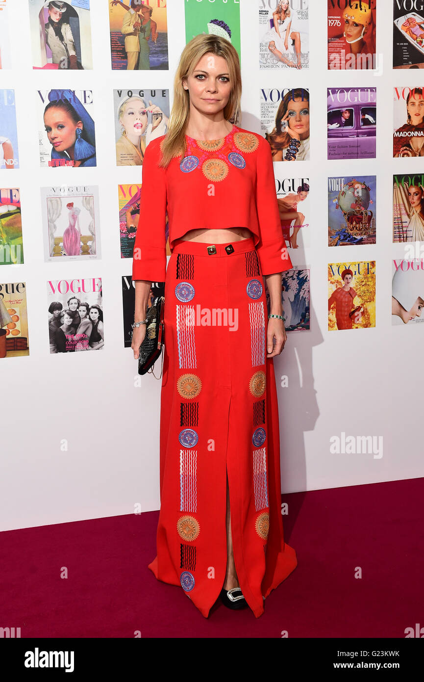 Jemma Kidd attending The Vogue 100 Gala Dinner at East Albert Lawn, Kensington Gardens, London