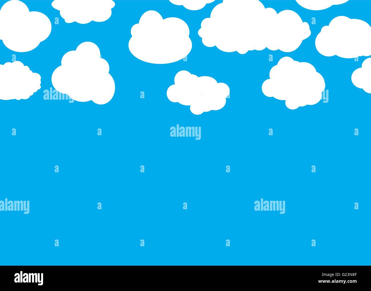 Set of different Cloud. Vector Illustration Stock Vector Image & Art