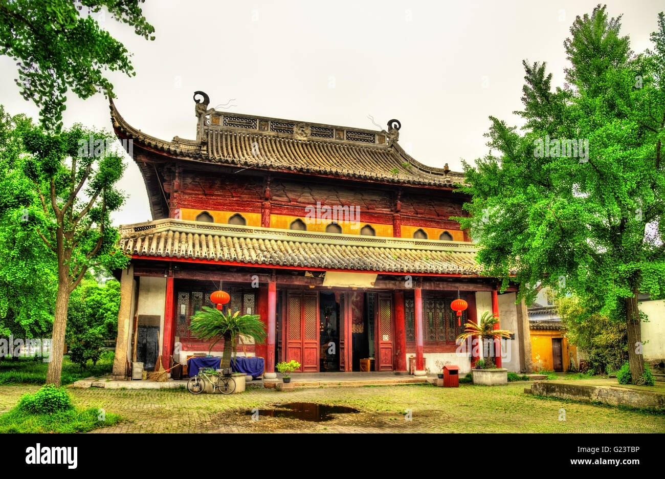 The Bao'en Temple complex in Suzhou, China Stock Photo - Alamy