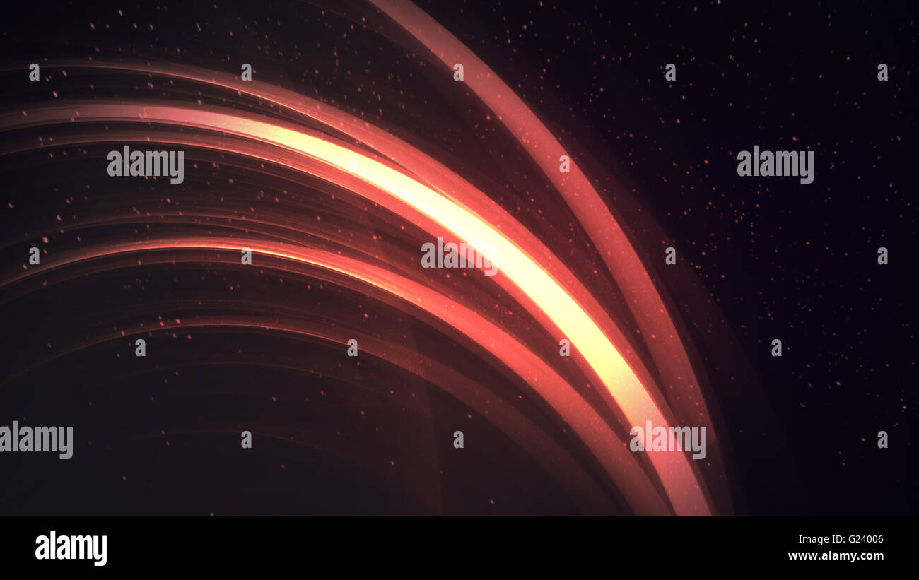 Glowing waves lines hi hi-res stock photography and images - Alamy