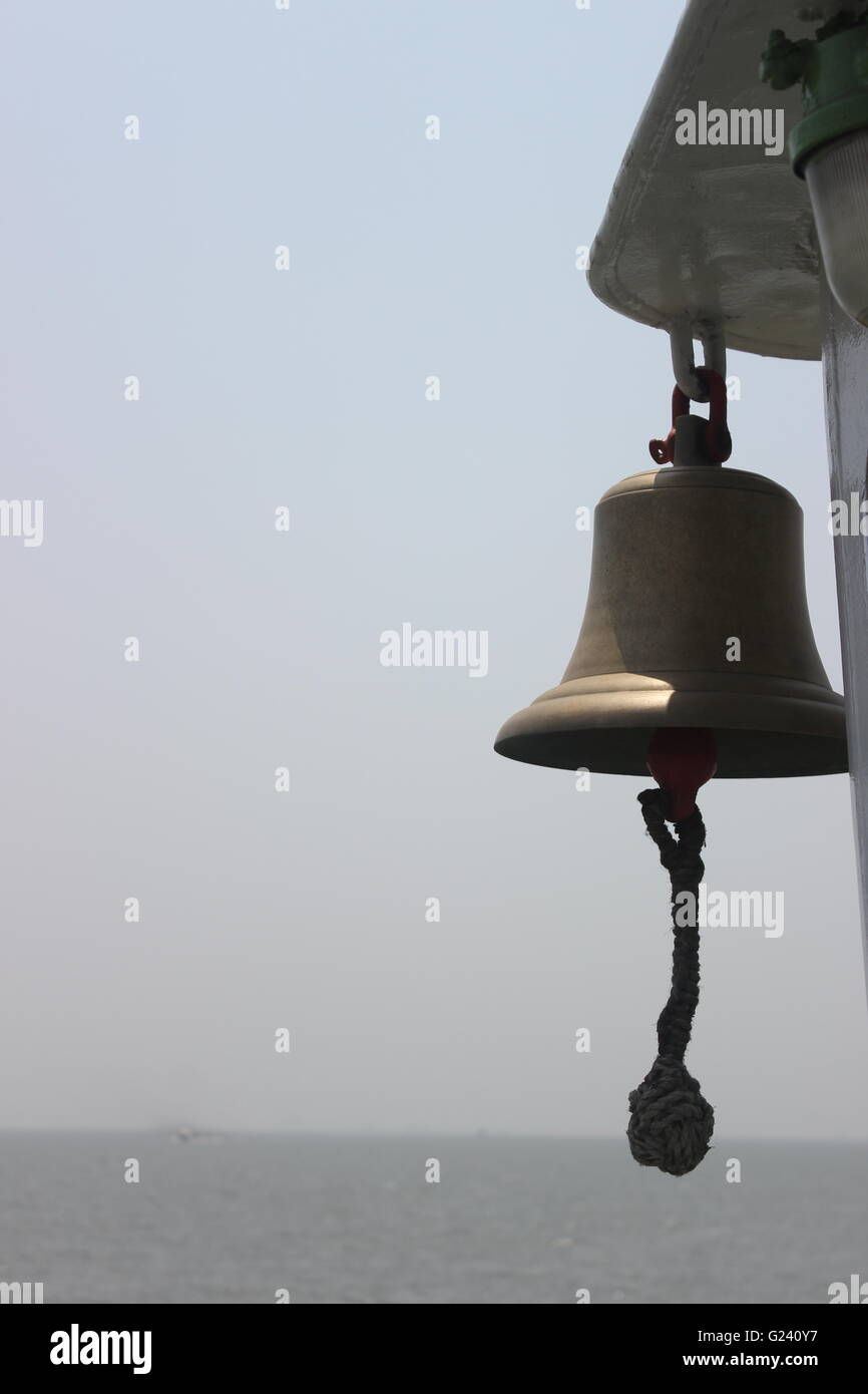 Ship Tug Boat Bell Stock Photo Alamy