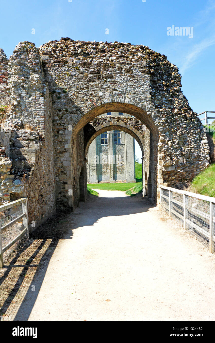 Norman castle rising norfolk hi-res stock photography and images - Alamy