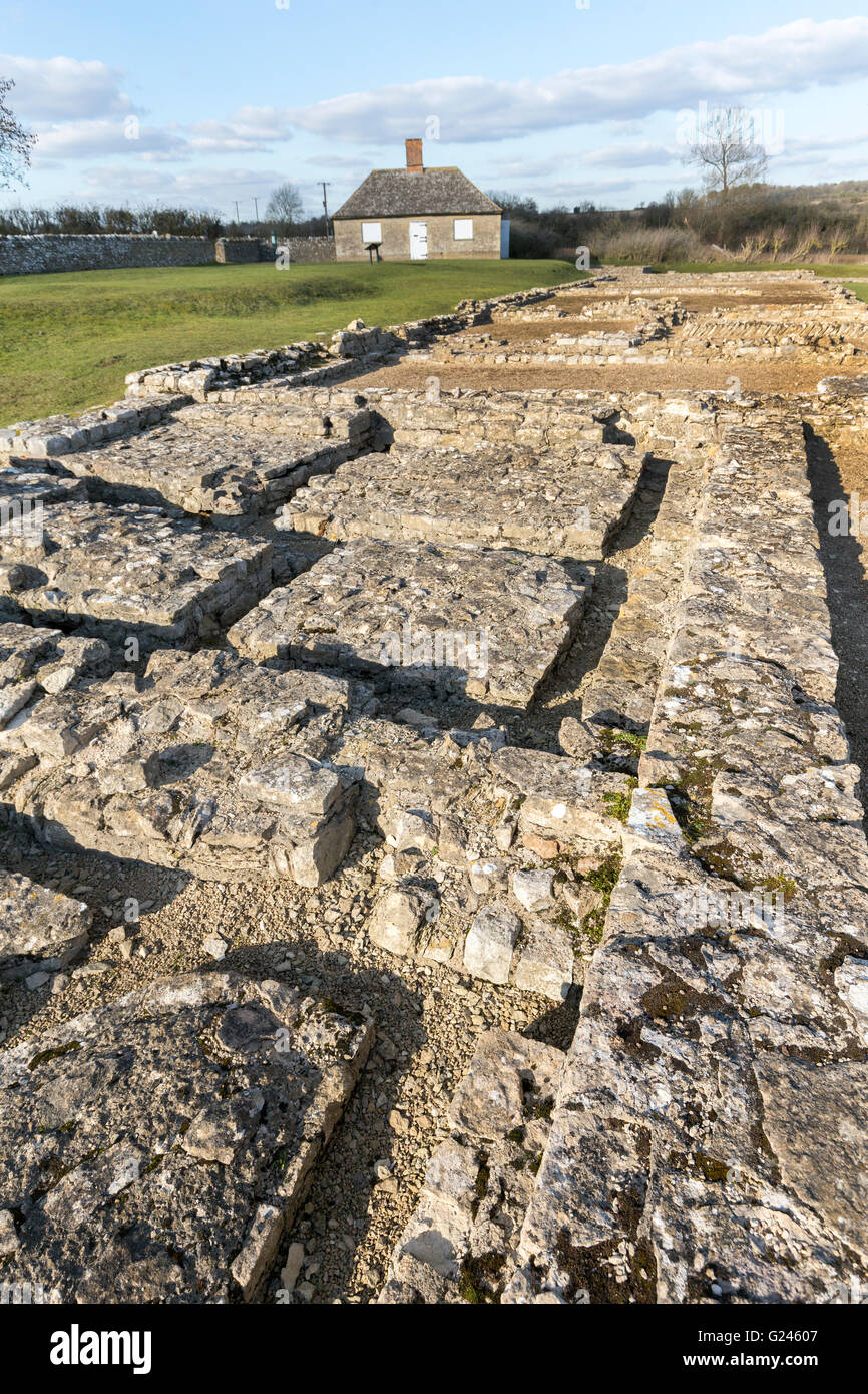 North leigh roman villa remains hires stock photography and images Alamy