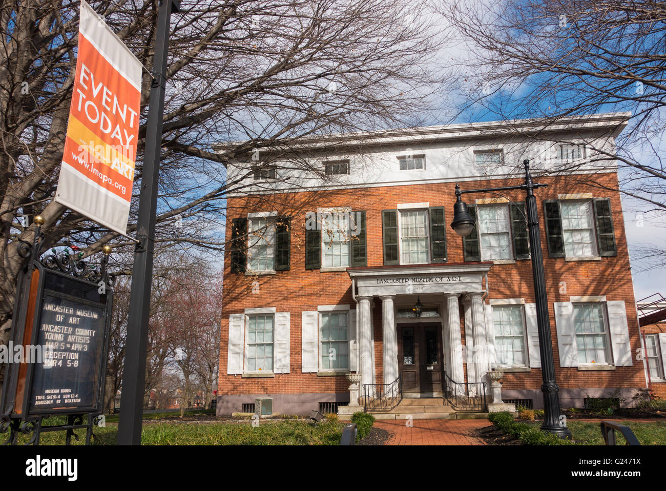 Lancaster Museum of Art PA Stock Photo Alamy