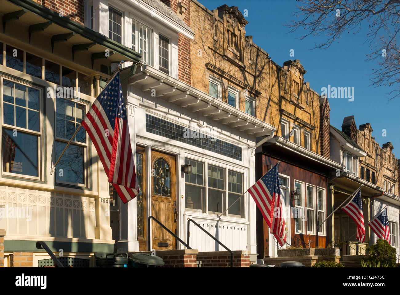 row house Windsor terrace Stock Photo Alamy