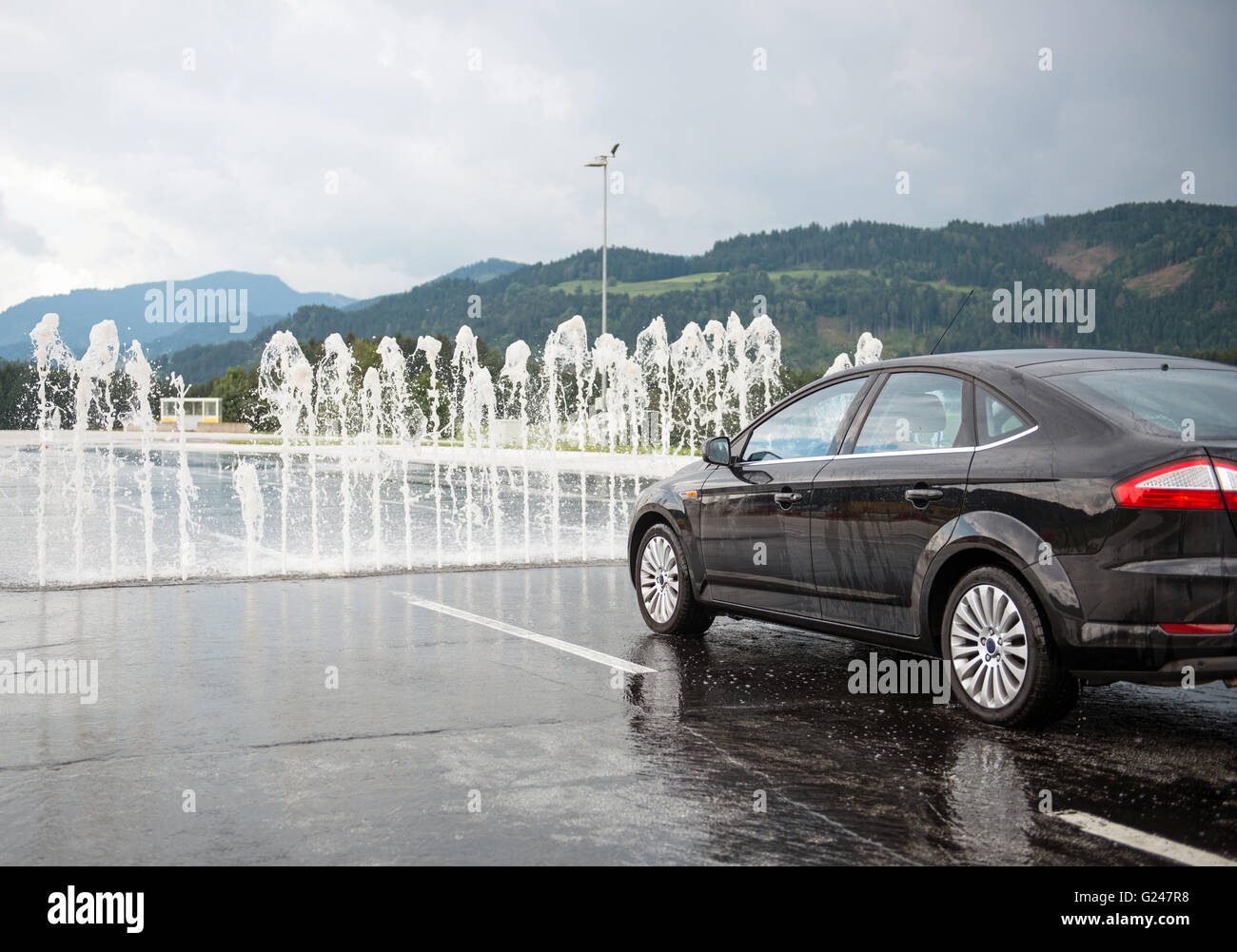 Car training school Stock Photo Alamy