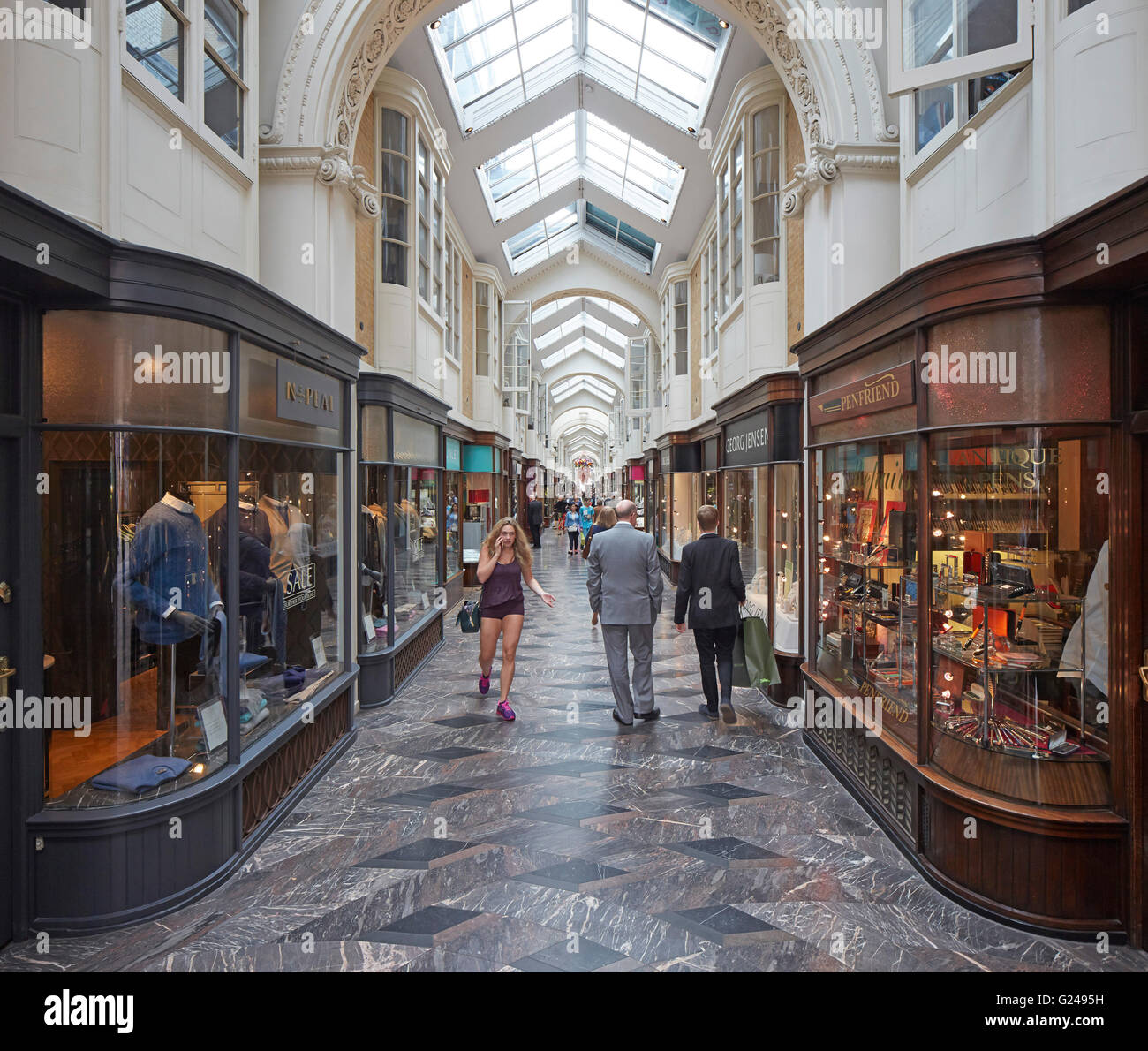 Burlington arcade 1819 hi-res stock photography and images - Alamy