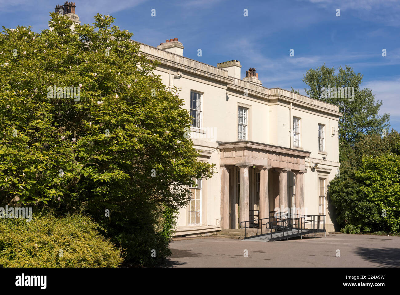 Calderstones Park Liverpool Merseyside Hall Stock Photo