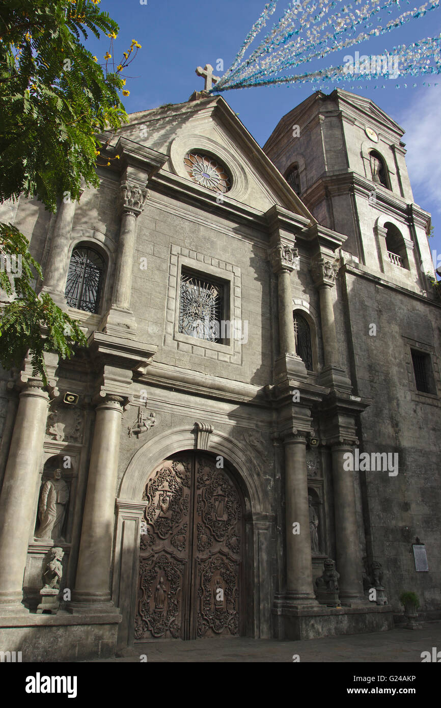 San Agustin Church, Philippines, Intramuros, Manila Stock Photo