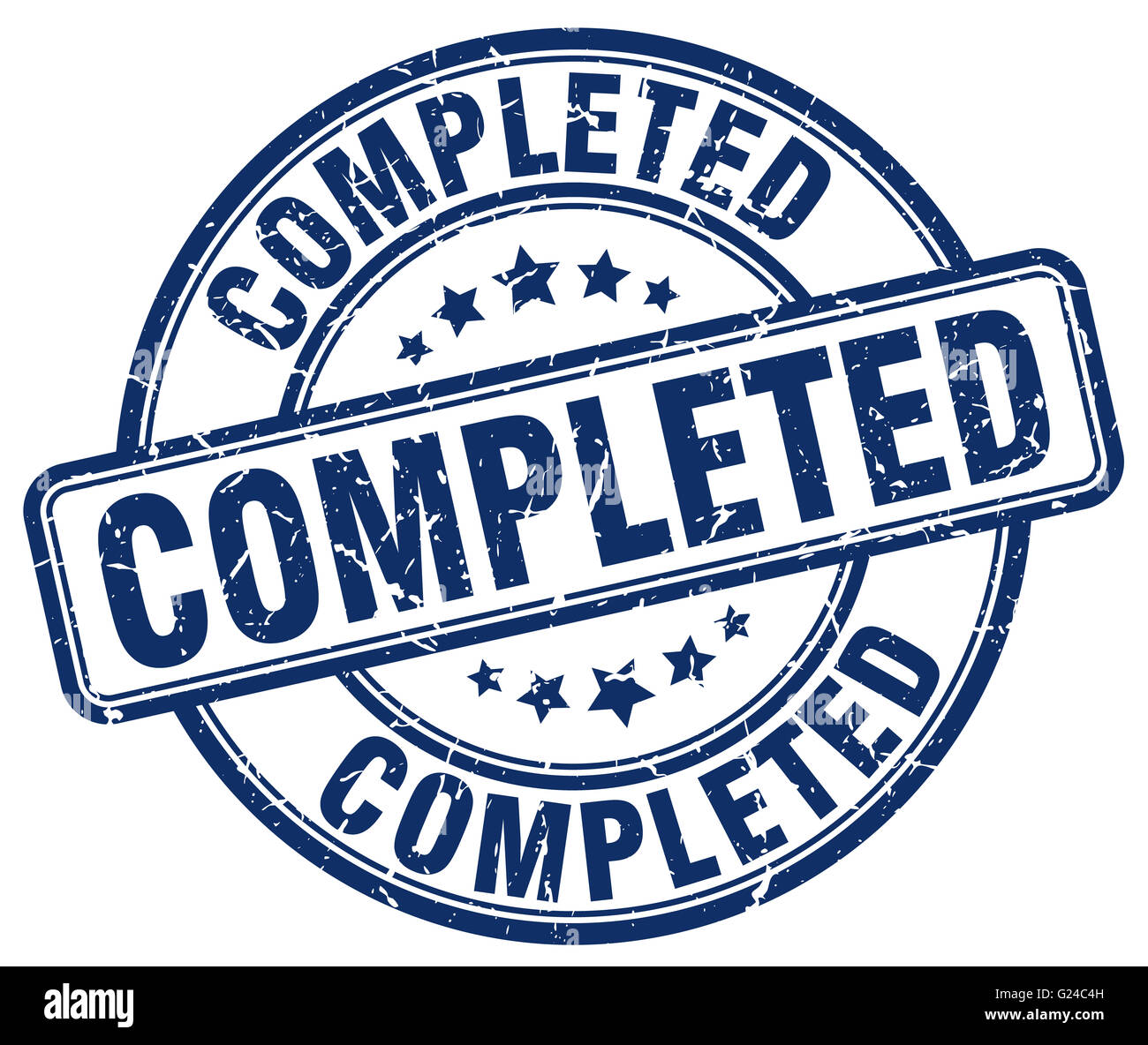 Completed Blue Grunge Round Vintage Rubber Stamp Stock Photo Alamy Completed Blue Grunge Round Vintage Rubber Stamp Stock Photo Alamy