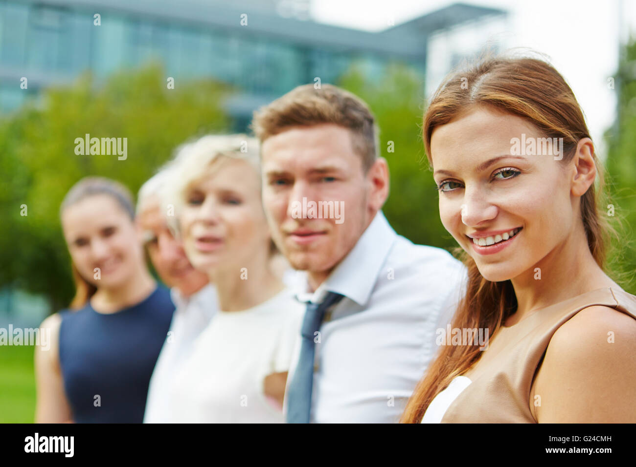 Business woman staff people hi-res stock photography and images - Alamy