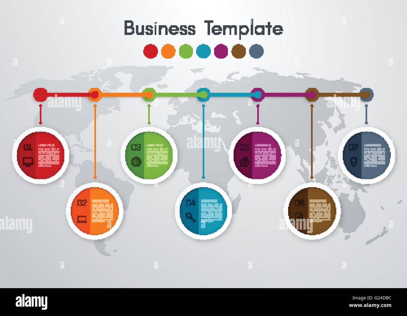 Timeline infographics template Stock Vector Image & Art - Alamy