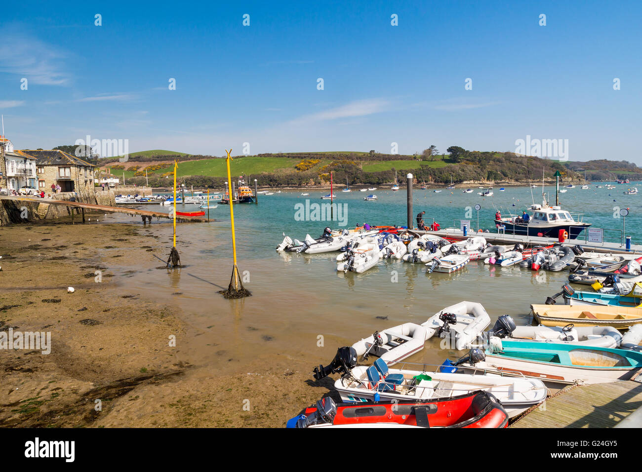 Waterfront at South Hams Devon England UK Europe Stock Photo