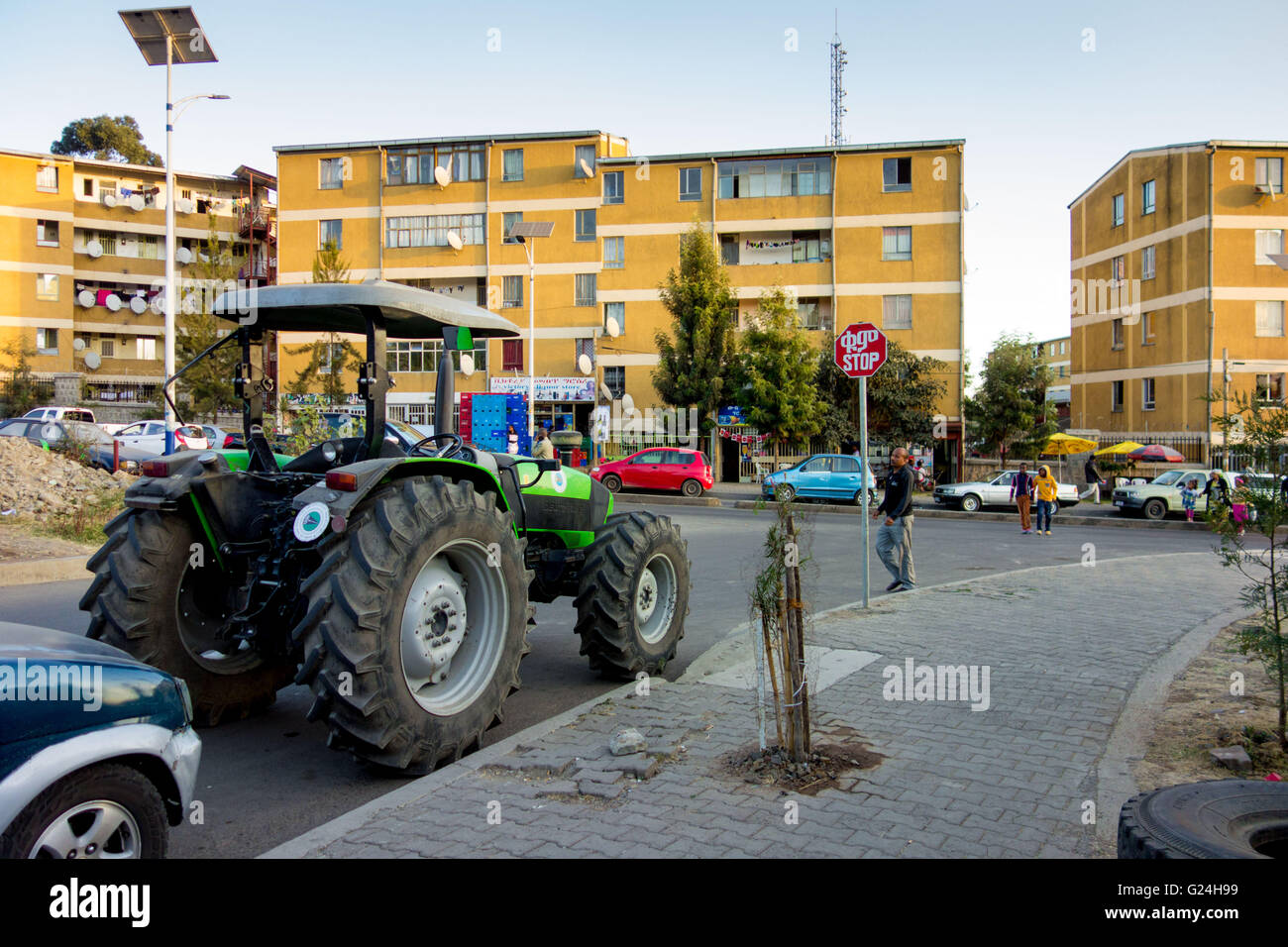 Ethiopia agriculture tractor hires stock photography and images Alamy