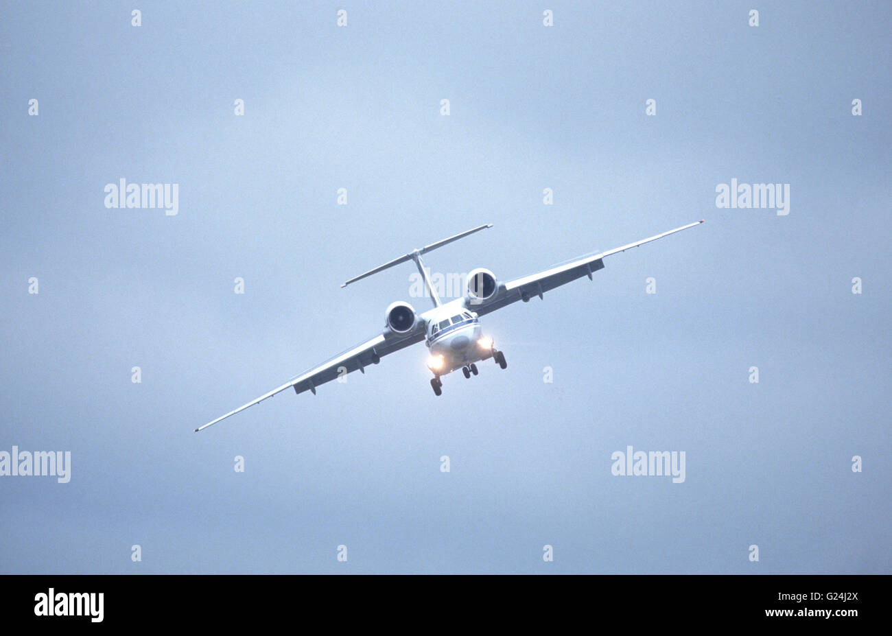 Antonov AN-72 stol transport aircraft Stock Photo