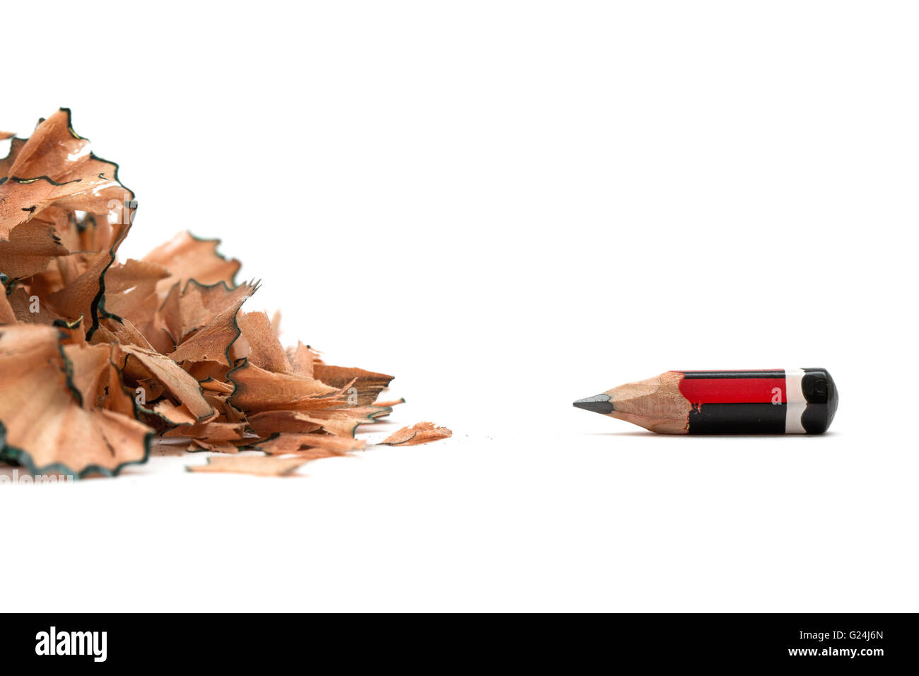 Creative art hard at work pencil and shavings Stock Photo Alamy