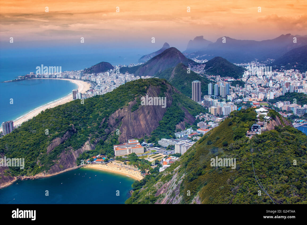 Rio city overview hi-res stock photography and images - Alamy