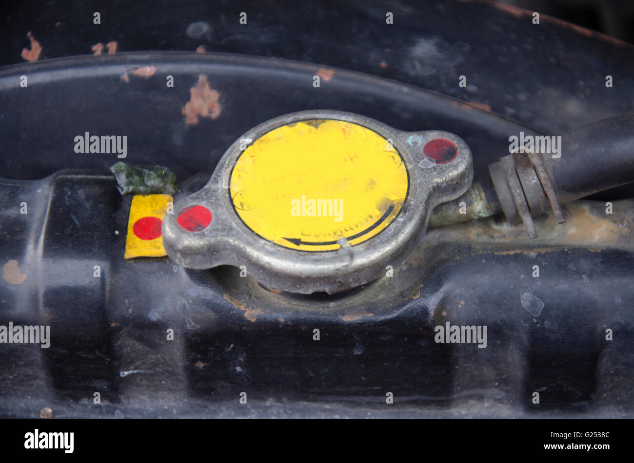 Car radiator of van wait for repair and inspecting Stock Photo - Alamy