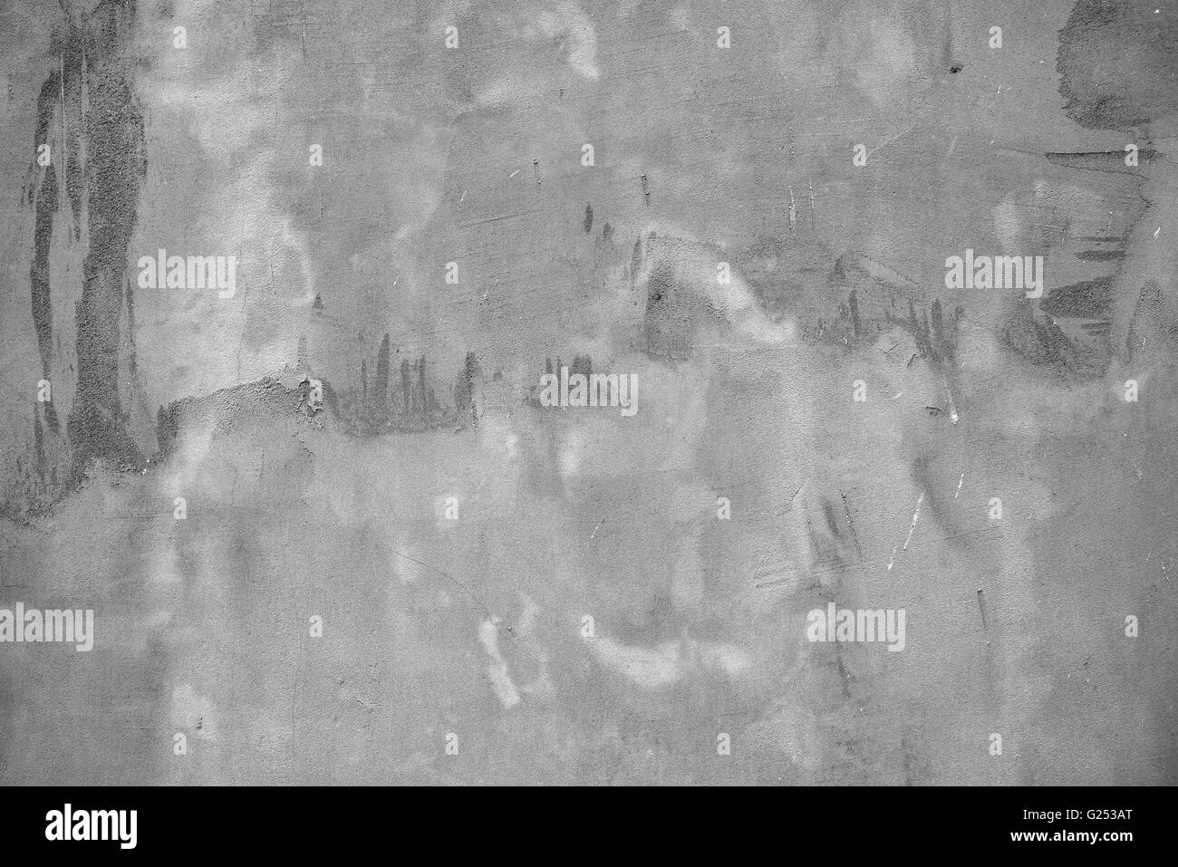 Cement concrete wall texture, gray grunge background Stock Photo