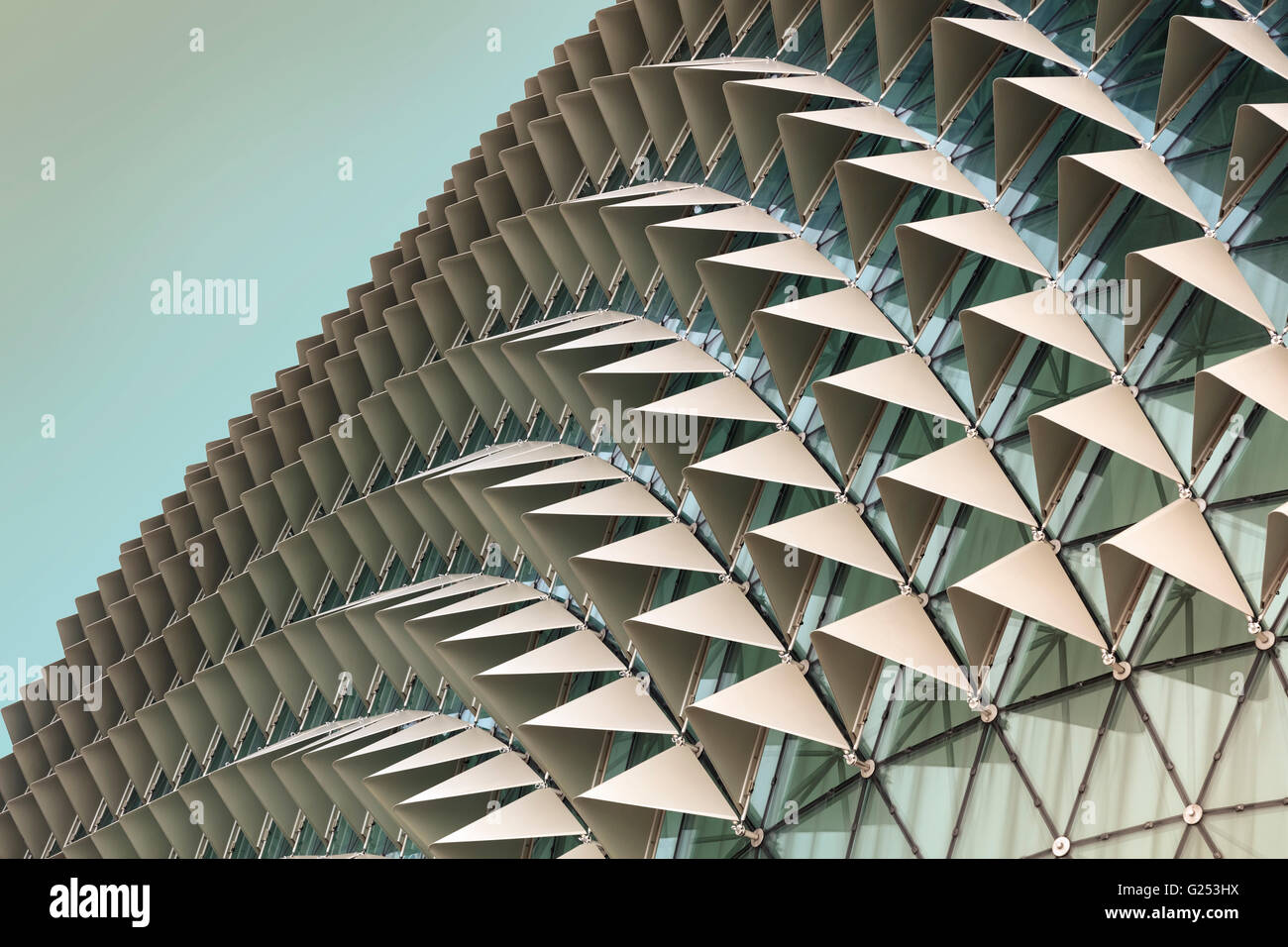 abstract architectural pattern 3d illustration Stock Photo - Alamy