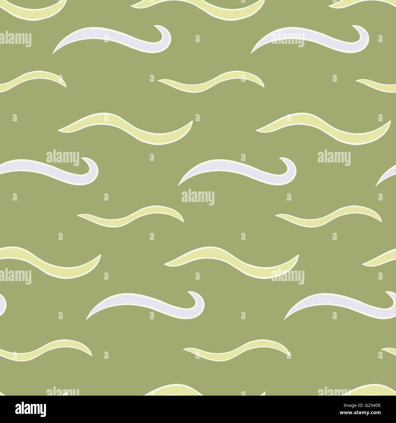 Vector seamless texture. The pattern of abstract waves Stock Vector ...