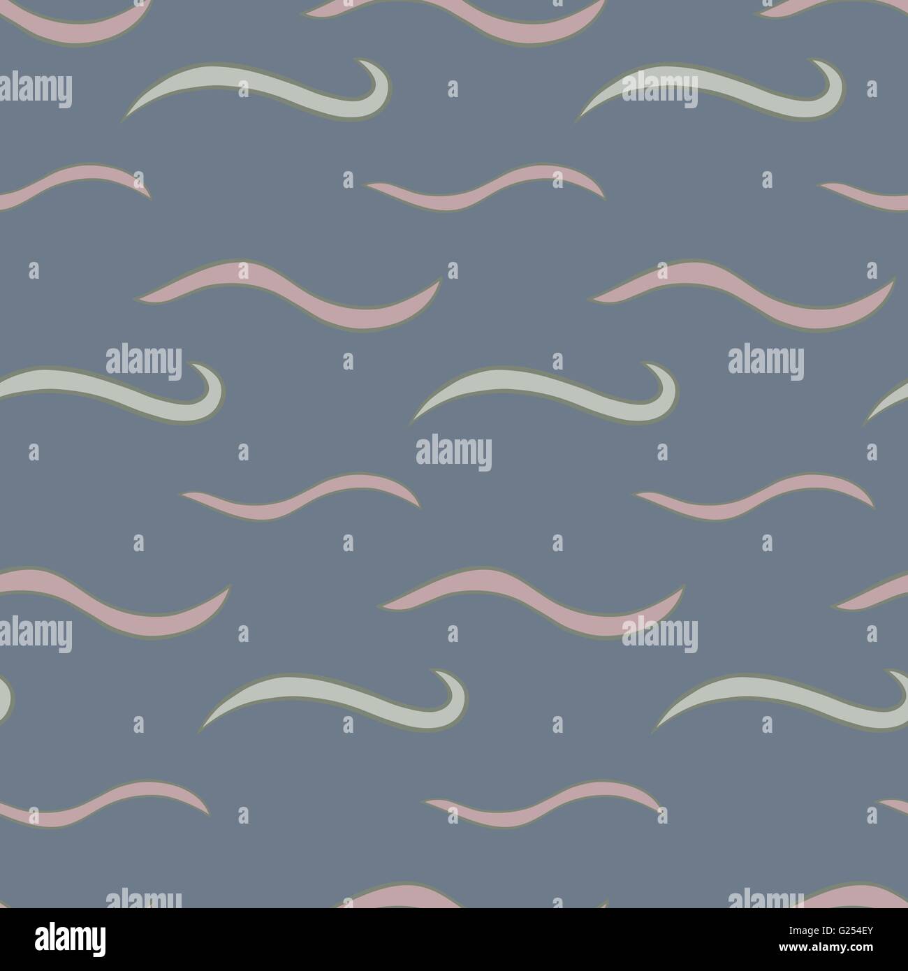 Vector seamless texture. The pattern of abstract waves Stock Vector ...
