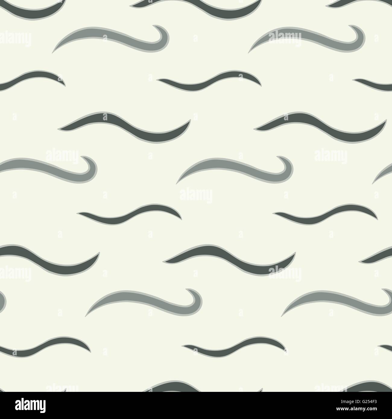 Vector seamless texture. The pattern of abstract waves Stock Vector ...
