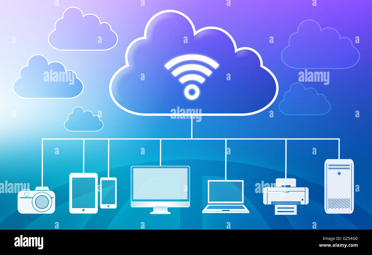 Multiple technology devices hi-res stock photography and images - Alamy