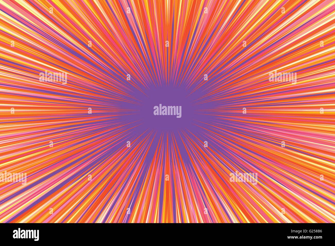 Bright burst background retro comic pop art Stock Vector Image & Art ...
