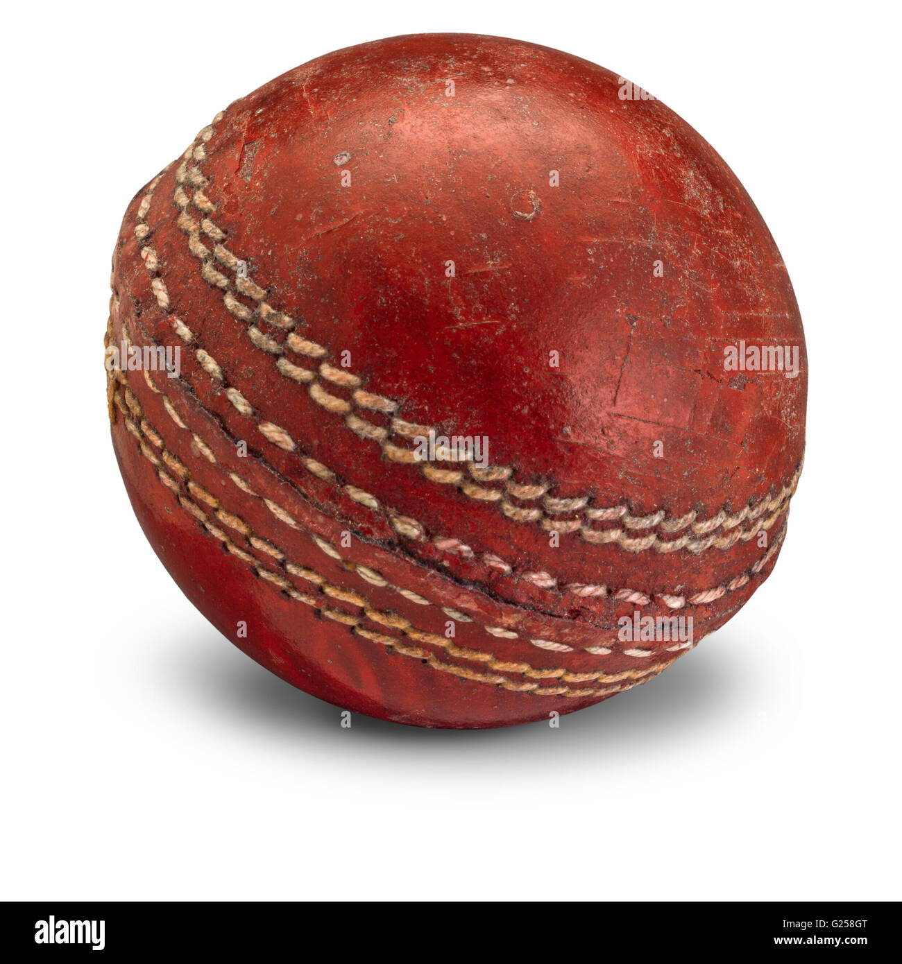 Red cricket ball Cut Out Stock Images & Pictures Alamy