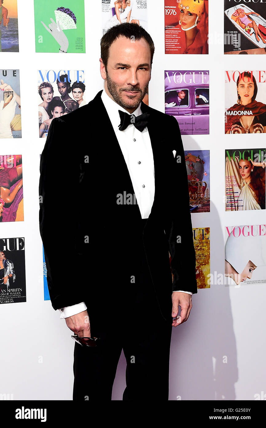 Tom Ford attending The Vogue 100 Gala Dinner at East Albert Lawn, Kensington Gardens, London
